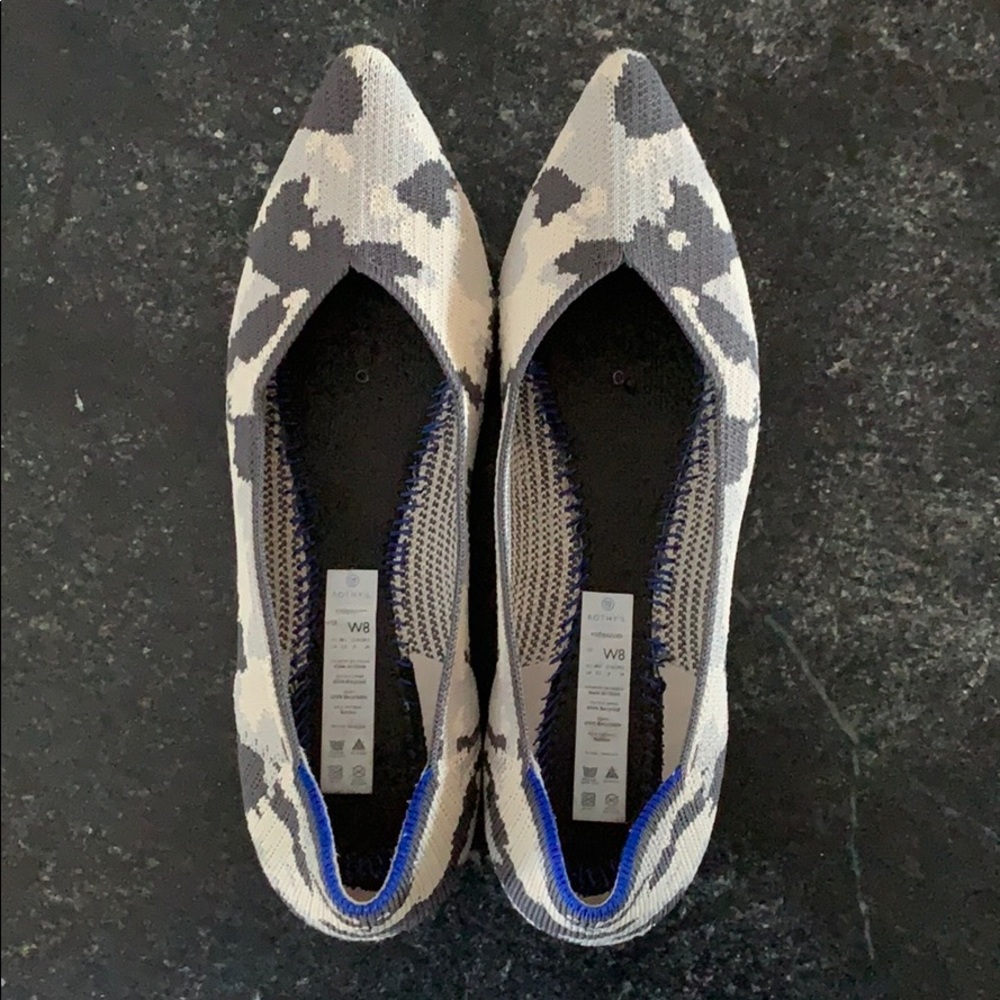 Rothy’s Ash Camo “The Point”
